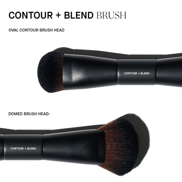 Contour + Blend Duo Brush Knockout Beauty