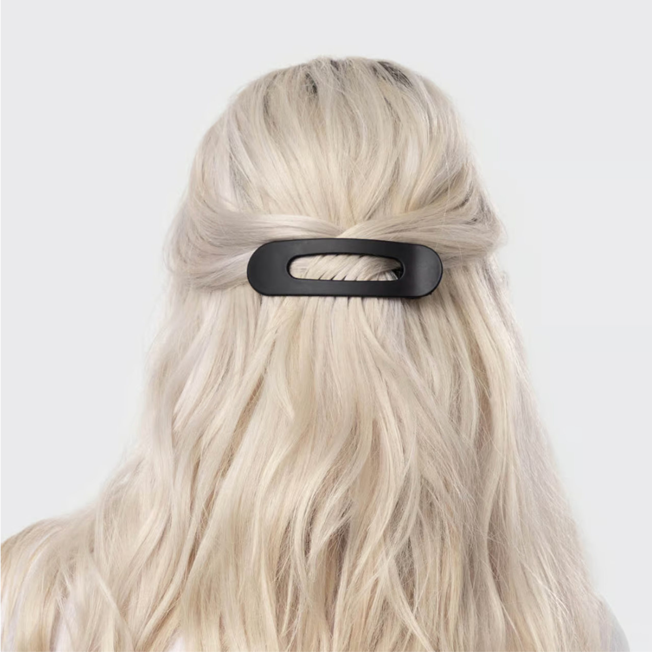 Flat Lay Claw Clip 2pc - Black & Tort