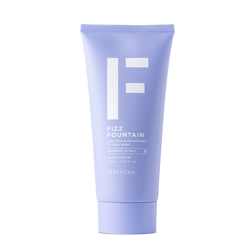 Fizz Fountain - AHA/BHA body exfoliator for clear pores