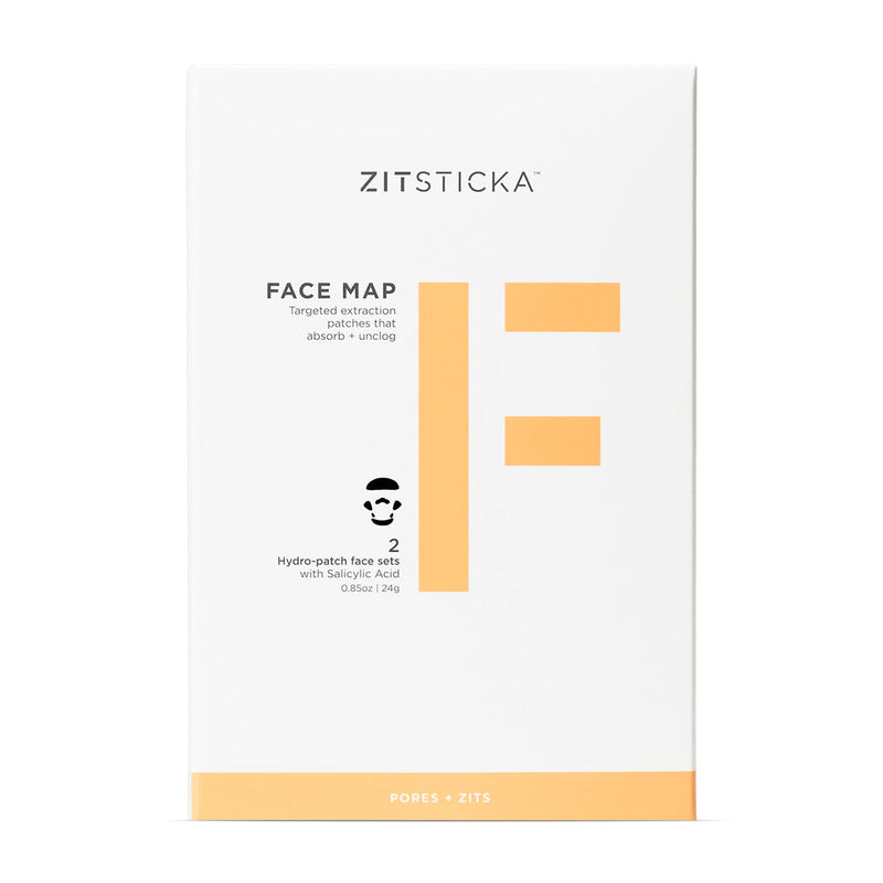 Face Map- Targeted extraction patches that absorb + unclog